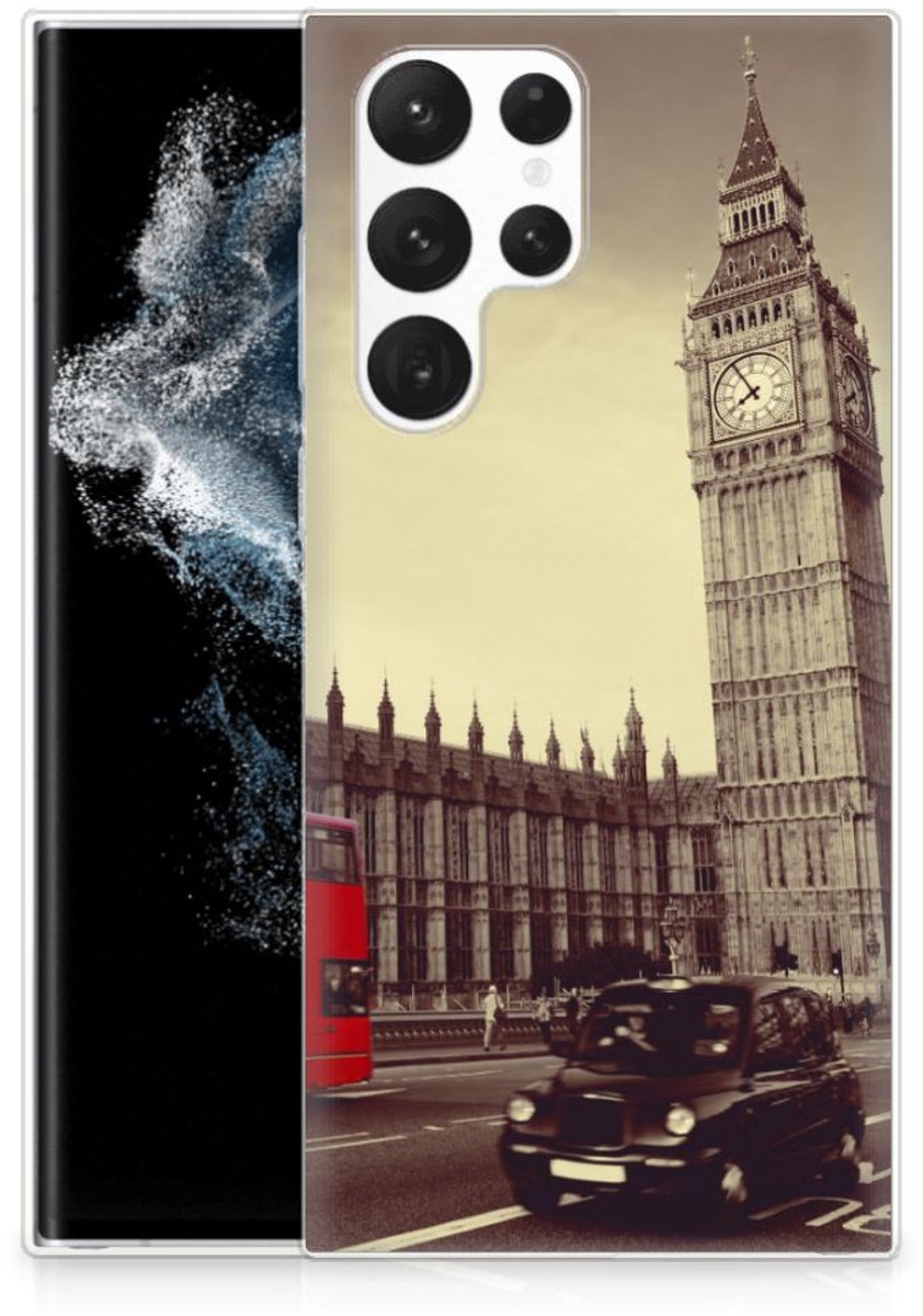 Samsung Galaxy S22 Ultra Siliconen Back Cover Londen