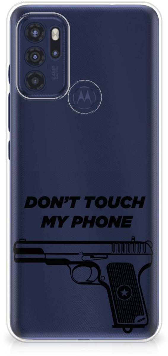 TPU Hoesje voor Motorola Moto G60s Silicone-hoesje Pistol DTMP