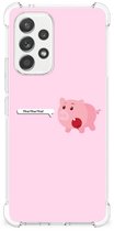Coque en TPU Anti-choc Samsung Galaxy A53 5G Smartphone Case avec Clear Edge Pig Mud