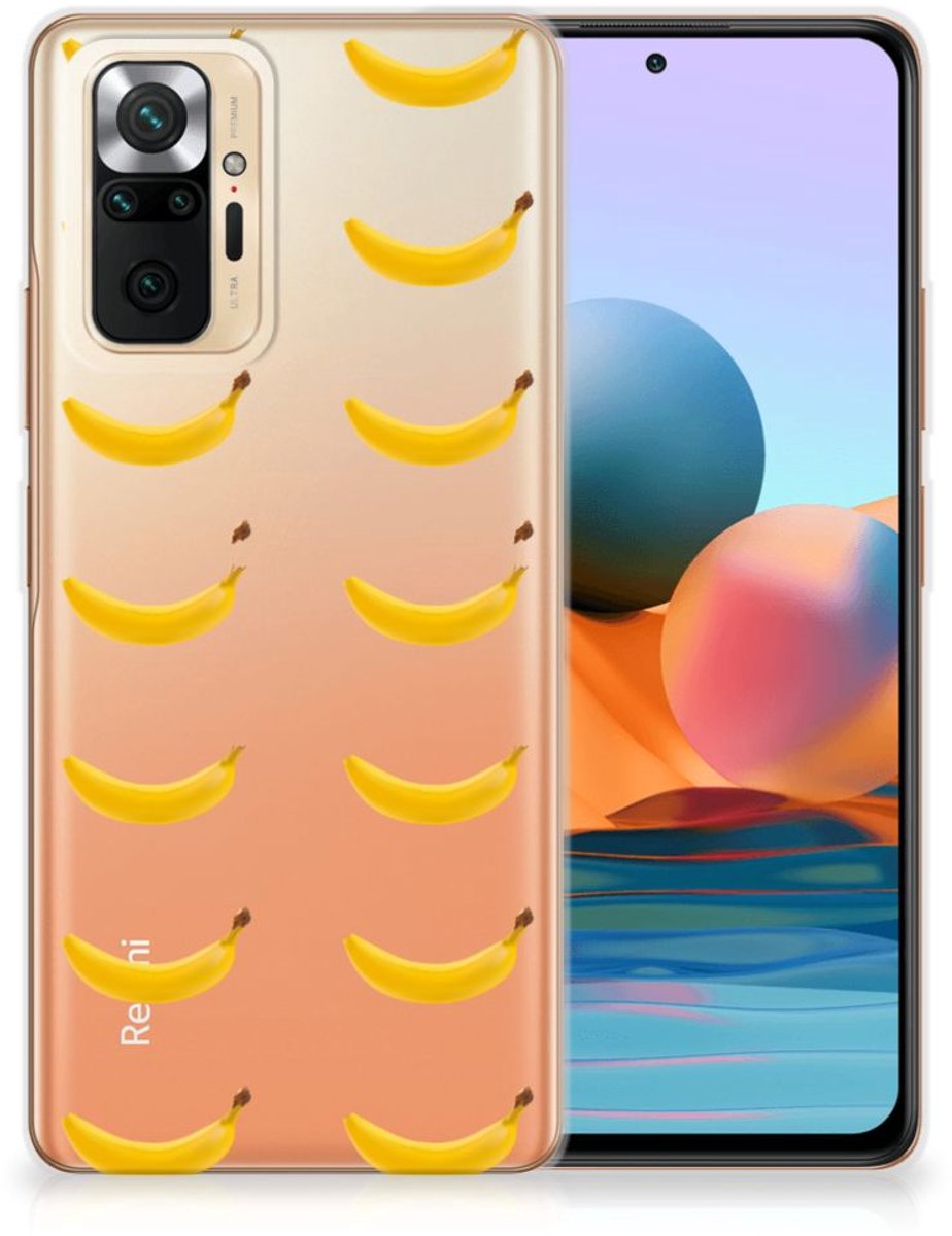 Xiaomi Redmi Note 10 Pro Siliconen Case Banana