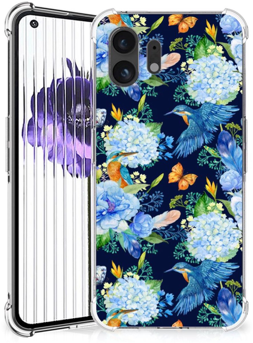 Case Anti-shock voor Nothing Phone (2) IJsvogel