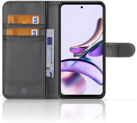 Protection Téléphone Motorola Moto G13 | G23 Portefeuille Les Canaux D'Amsterdam