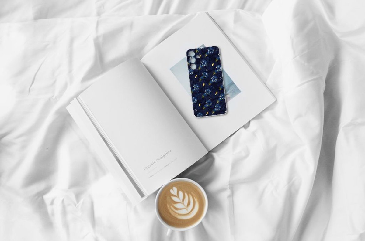 TPU bumper voor Samsung Galaxy A15 Voetbal