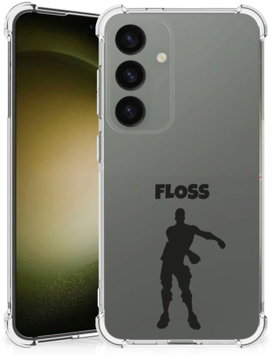 Samsung Galaxy S24 Stevig Bumper Hoesje Floss