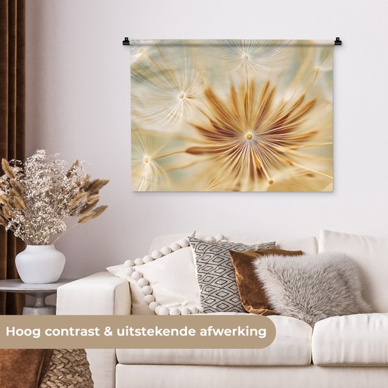 Tapisserie murale 90x67,5 cm - Pissenlit - Beige - Abstrait - Moderne - Nature - Tapisserie - Tapisseries