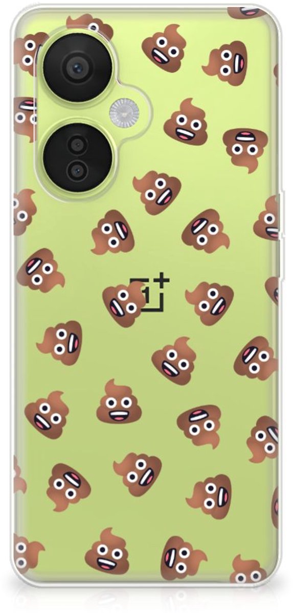 TPU bumper voor OnePlus Nord CE 3 Lite Poep Emojis