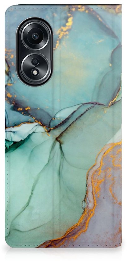 Étui avec support pour Bookcase OPPO A58 4G, Mix aquarelle
