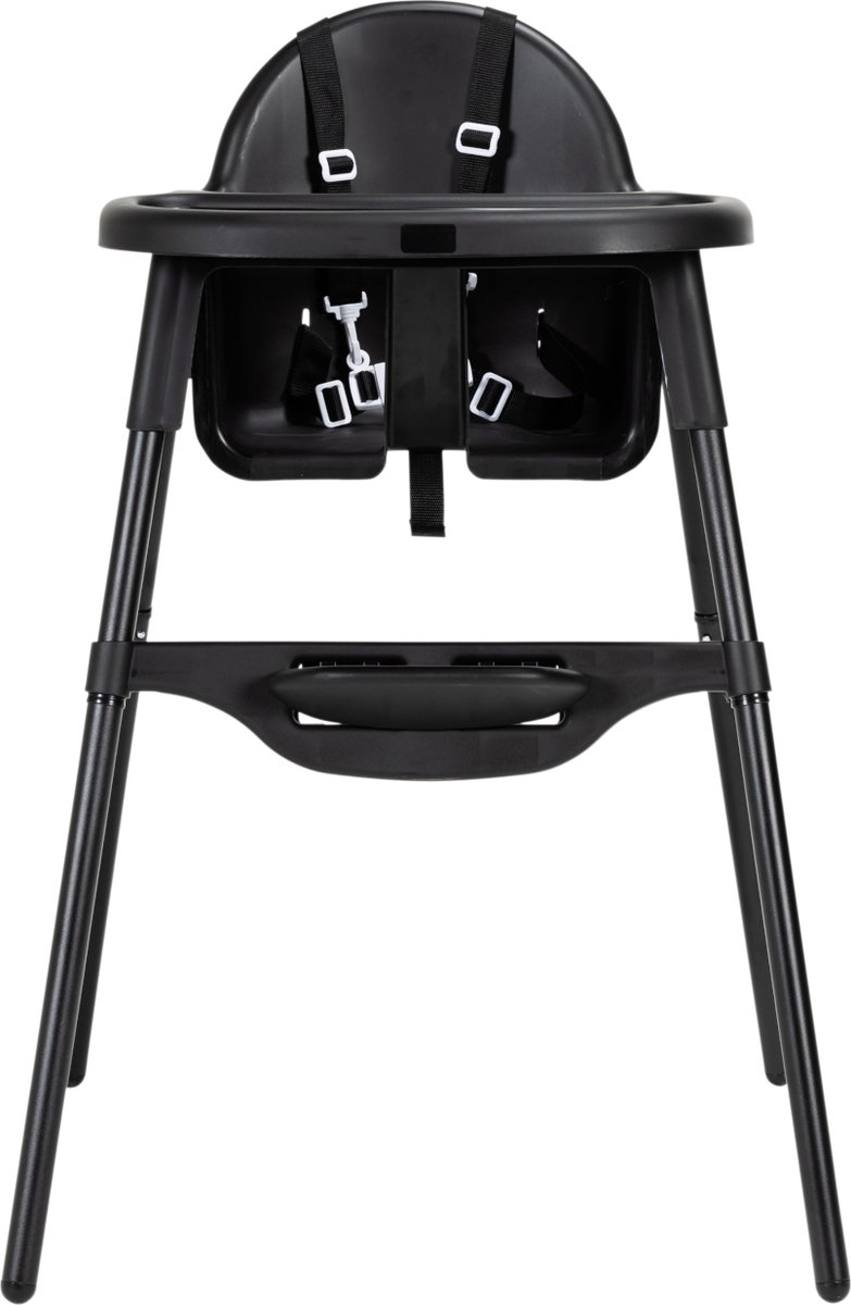 Bol.com Puck Kinderstoel - 3 in 1 - Mat Zwart aanbieding