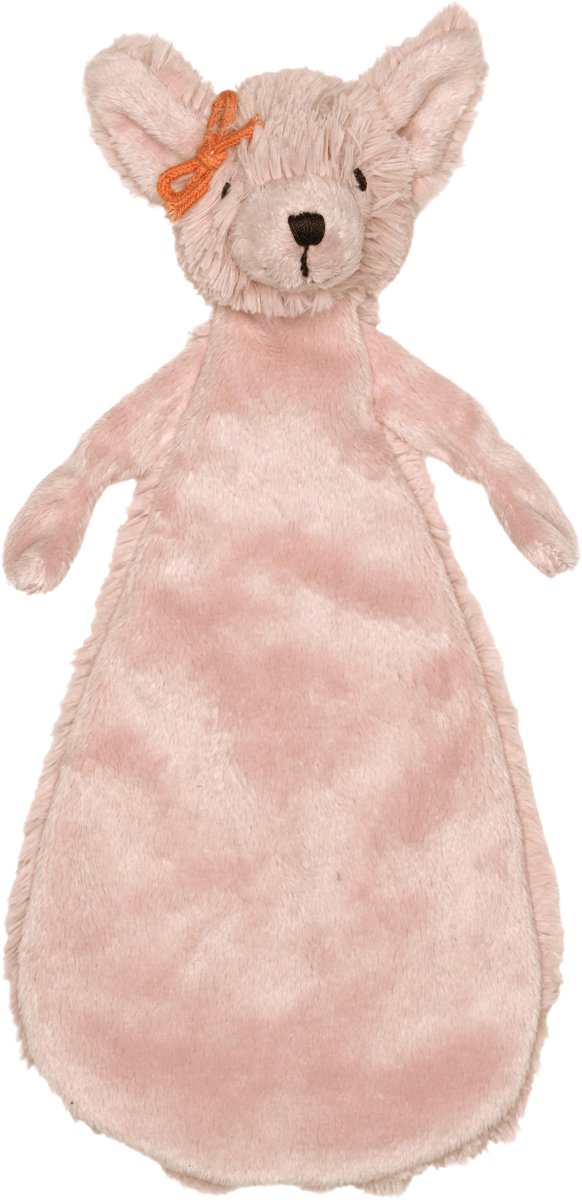 Happy Horse Hond Dana Knuffeldoek 26 cm - Roze - Baby cadeau