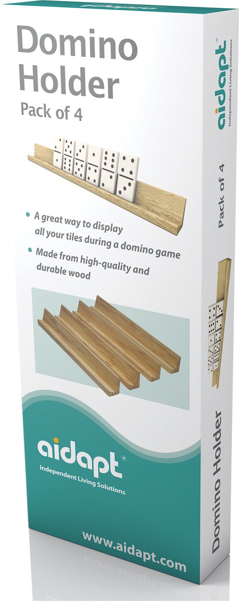 Supports en bois pour dominos | La Jouetterie