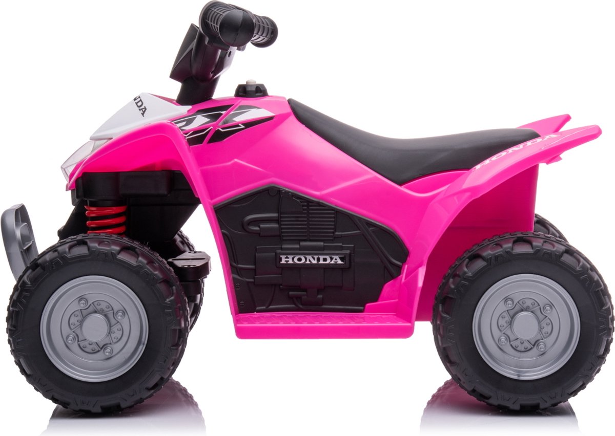 Eco Toys - Honda Elektrische Kinderquad - Roze - Met Claxon & Gas Pedaal - Snelheid 2,8 km/u - Vanaf 18 Maanden - Max. 25 kg — afbeelding 5