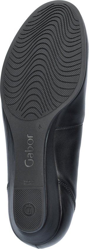 Gabor 02.690.57 - slip-on pour femme - noir - taille 39 (EU) 6 (UK)