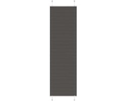 vidaXL - Plissé - rolgordijn - 65x200 - cm - stofbreedte - 64,4 - cm - polyester - zwart