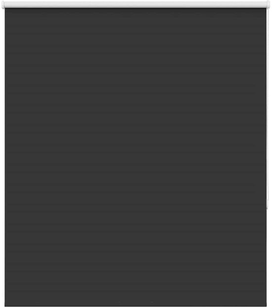 vidaXL - Store enrouleur occultant - 125 x 150 cm - largeur du tissu - 121,6 cm - noir