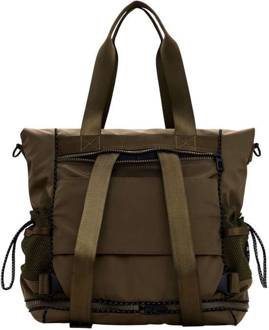 Desigual Rugzak Schoudertas Modularis Originale Bag Khaki Kaki bol