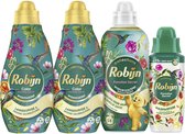 Bol.com Robijn Perfect Match Mixed Wasmiddel Pakket - Paradise Secret - met wasmiddel wasverzachter en wasparfum - 4 stuks - Voo... aanbieding