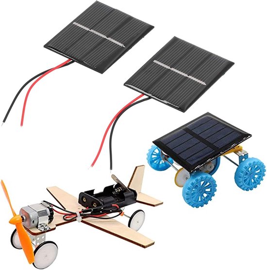 0 4W 1 5V 2 Stuks Mini Kleine Zonnepaneel Module DIY Polysilicium 0-4w-1-5v-2-stuks-mini-kleine-zonnepaneel-module-diy-polysilicium