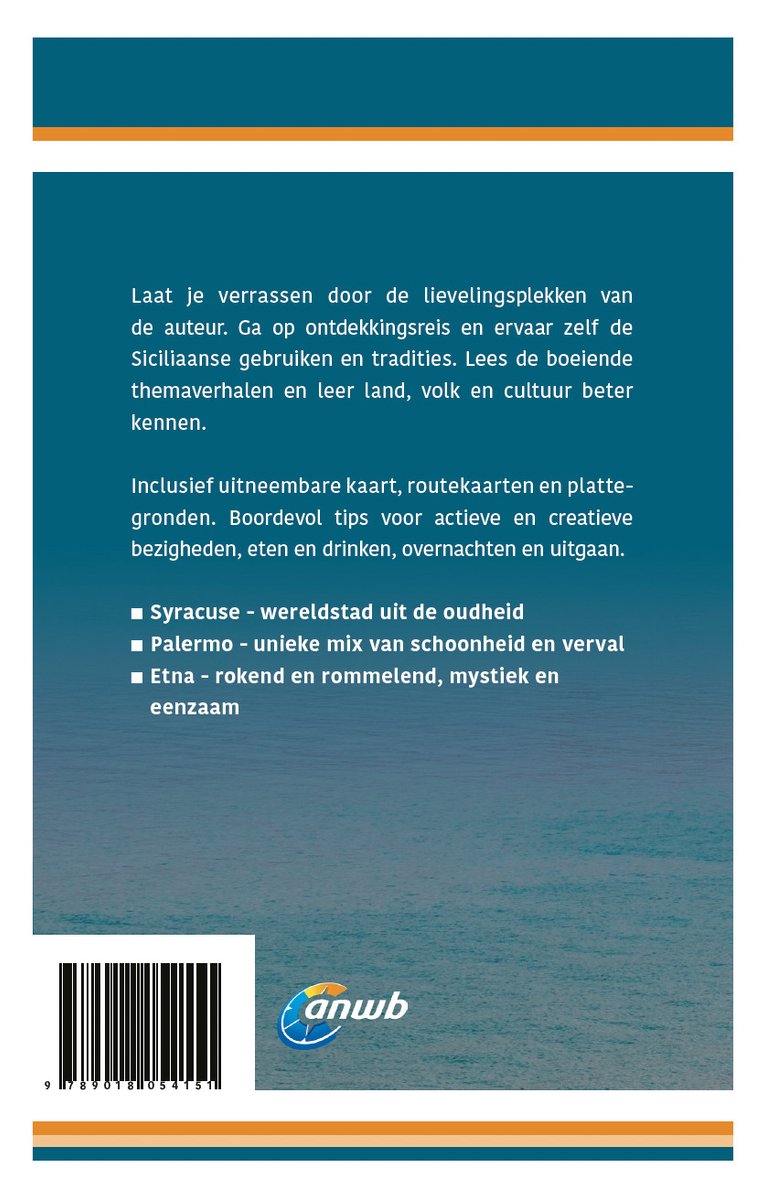 ANWB Ontdek - Sicilië - back cover