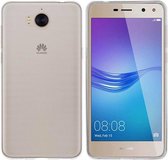 Hoesje CoolSkin3T - Telefoonhoesje voor Huawei Y5 2017/Y6 2017 - Transparant wit