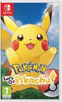 Cover van de game Pokémon Lets Go, Pikachu! - Switch