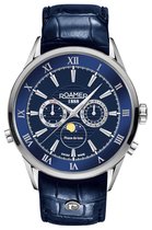Roamer 508821 41 43 05 Superior Moonphase horloge 43 mm