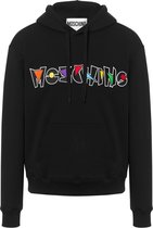 Moschino Heren Hoodie Met Logo Zwart maat 50