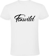 Foxwild Heren t-shirt | Foxwild | Hatseflatse | Massa is kassa | Peter Gillis | Wit