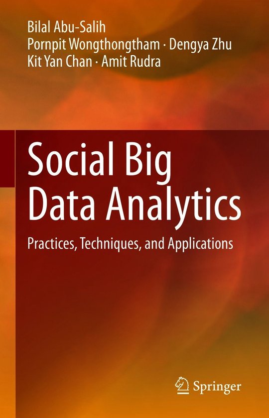 Social Big Data Analytics - cover