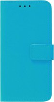 ADEL Kunstleren Book Case Pasjes Portemonnee Hoesje Geschikt voor Samsung Galaxy A31 - Blauw