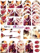 Waterdecal - Nailart Decal - Korneliya Dress On ND 11