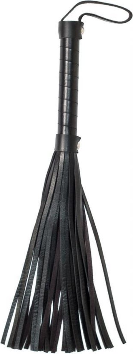Goedkoopste Zweep - Zweepje - Parabenen Vrij - BDSM - Bondage - Luxe Verpakking - Party Hard - Dark Secret - Zwart