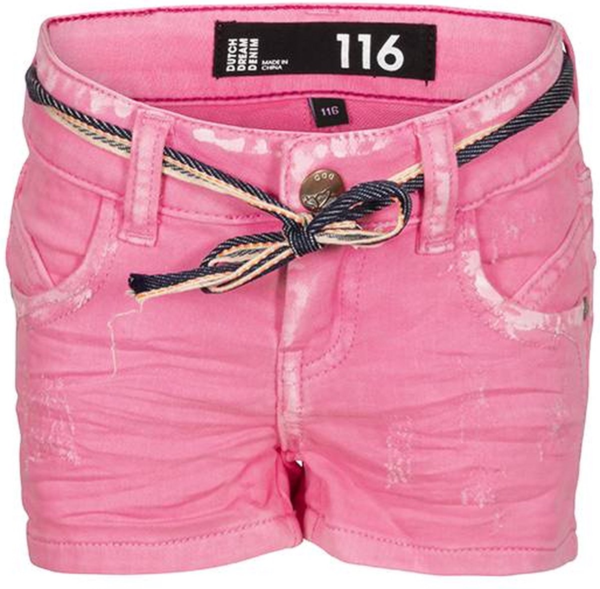 DDD meiden korte jeans Jua Pink