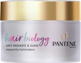 Haarmasker HAIR BIOLOGY GRIS RADIANTE Pantene Hair Biology Gris Radiante (160 ml) 160 ml