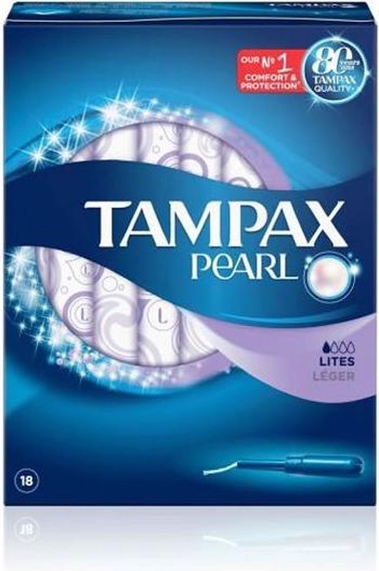 Tampax Pearl Tampon Lites 18 Uds | bol.com