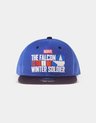 Marvel The Falcon And The Winter Soldier - Logo Snapback Pet - Blauw