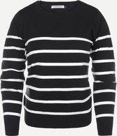 Steppin' Out VrouwenTrui Stripey Sweater Blauw  Maat: S