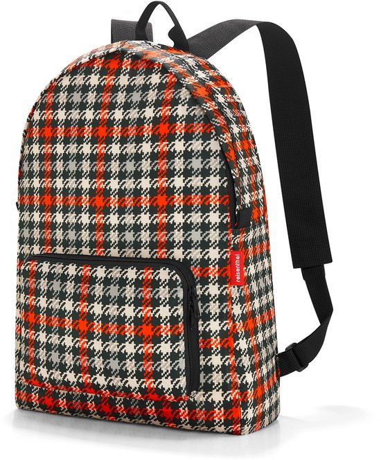Reisenthel Mini Maxi Rugzak 14 liter - Glencheck Red Rood