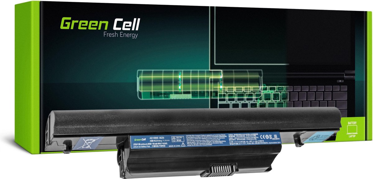 GREEN CELL Batterij voor Acer Aspire 5553 5625G 5745 5745G 5820T / 11,1V 4400mAh