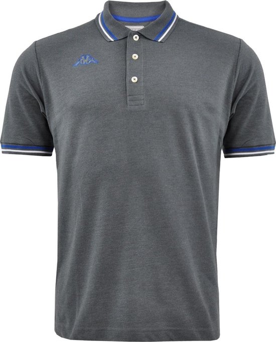 Kappa - Logo Maltax 5 MSS Polo - Polo Heren - M - Grijs