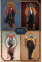 Fantastic Beasts Framed Cast - Maxi Poster