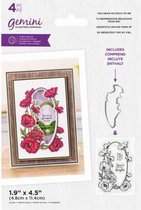Gemini Clearstamp&snijmal set - Floral Frame - You Mean so Much to Me