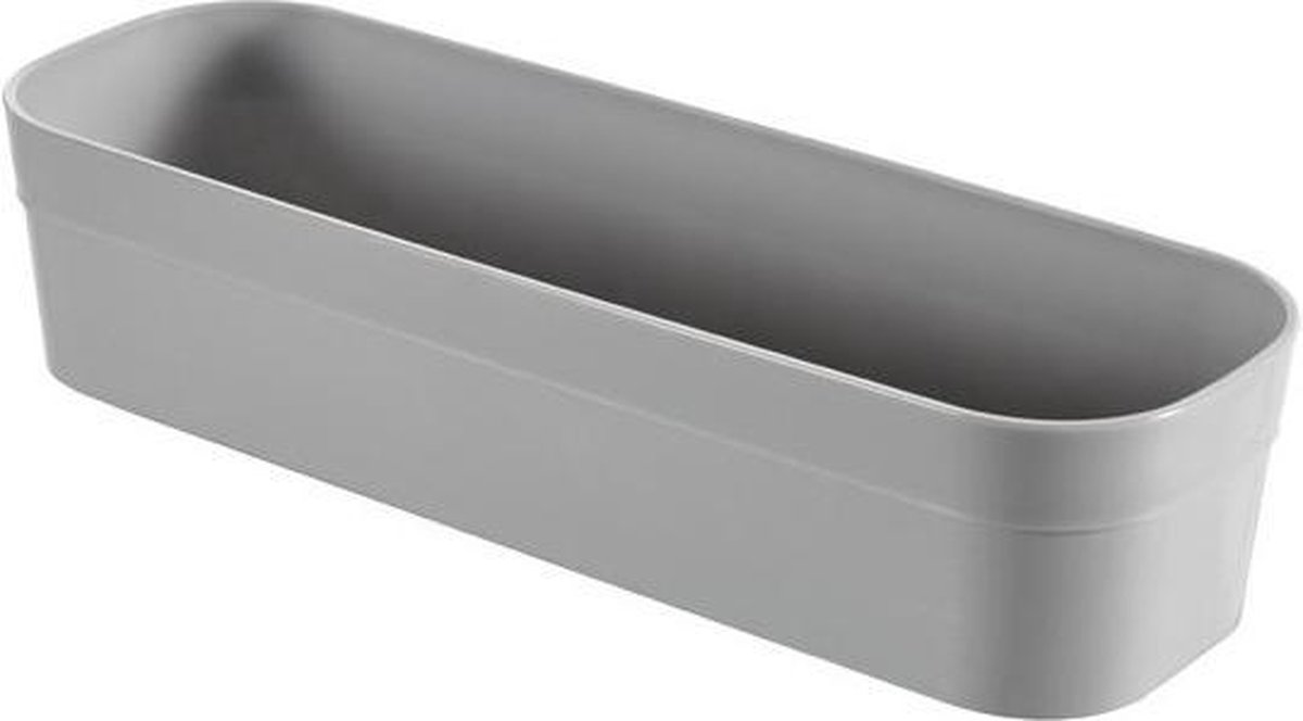 Infinity-Divider - 0.7L - M - 23x8xh5cm - Grijs - (set van 12)