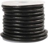Leerkoord, dikte 4 mm, zwart, 5m