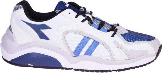 Diadora Whizz 370 Wit-Blauwe Sneaker | bol
