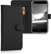 kwmobile telefoonhoesje voor Blackview P6000 - Hoesje met pasjeshouder in zwart - Wallet case