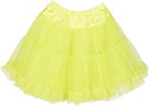 Boland Rok Deluxe Petticoat Dames Geel Maat M/l