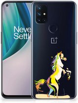 Leuk TPU Back Case OnePlus Nord N10 5G GSM Hoesje Horse Color