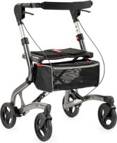 MultiMotion Trollimaster RG70 Rollator, gedraaide handvatten -  Standard, zithoogte 60 cm (lengte vanaf 1.65cm)