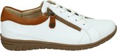 Hartjes 162.0826/99 - Volwassenen Dames veterschoenen - Kleur: Wit/beige - Maat: 38