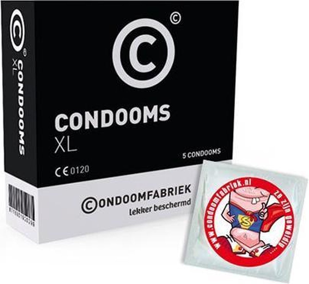 Condoomfabriek - XL condoom - 5 stuks